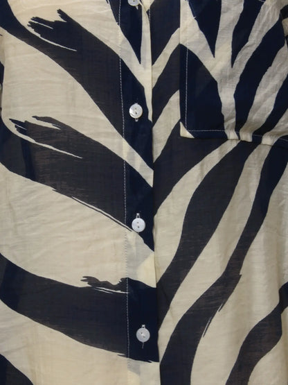 Dasha Leaf print Blouse