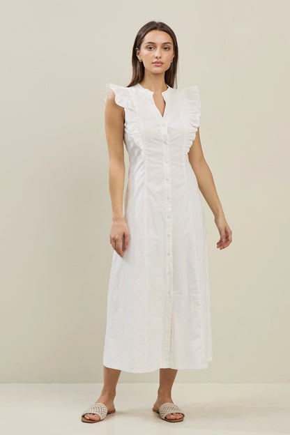 Camila Cotton Ruffle Dress