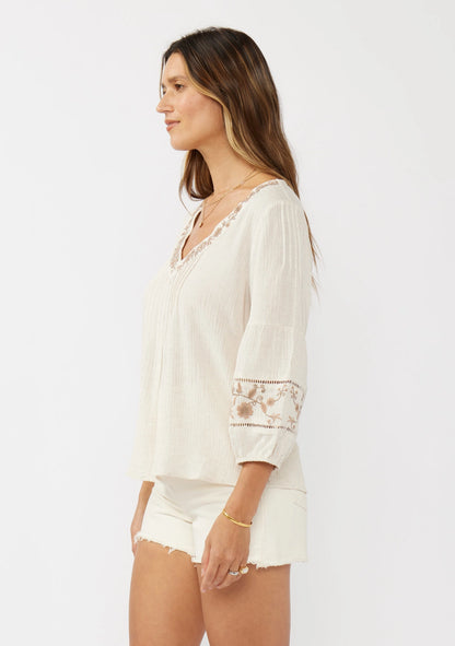 Belle Embroidered Blouse